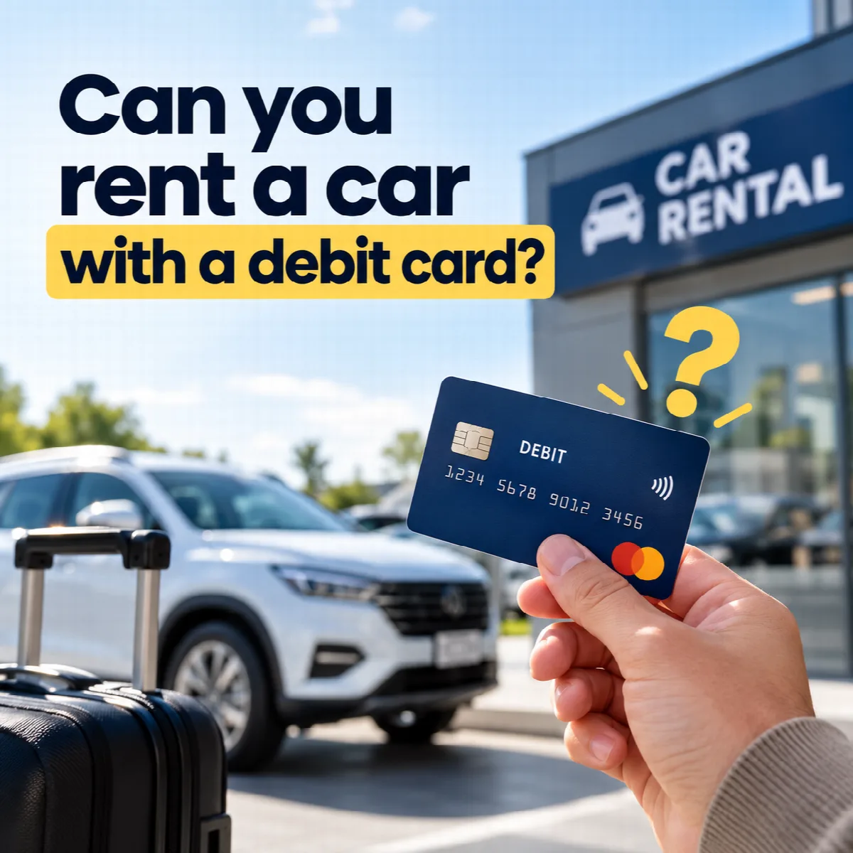 Can You Rent a Car With a Debit Card? What the Big Brands Ask