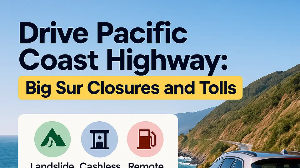 Driving California Route 1: Big Sur, tolls and road conditions 2026