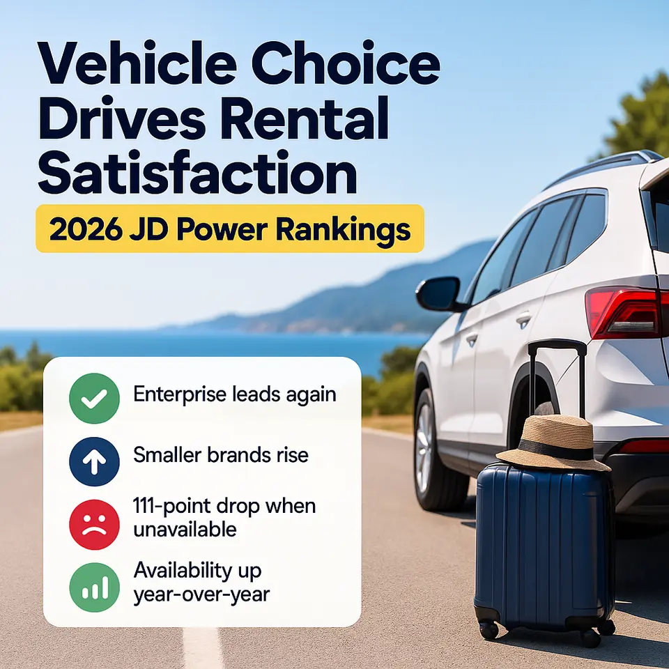 Why Vehicle Choice Drives Rental Car Satisfaction in 2026