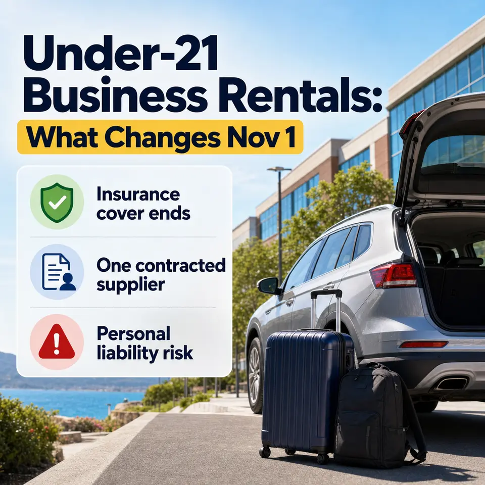 Under-21 Rentals on University Business: What Changes Nov 1